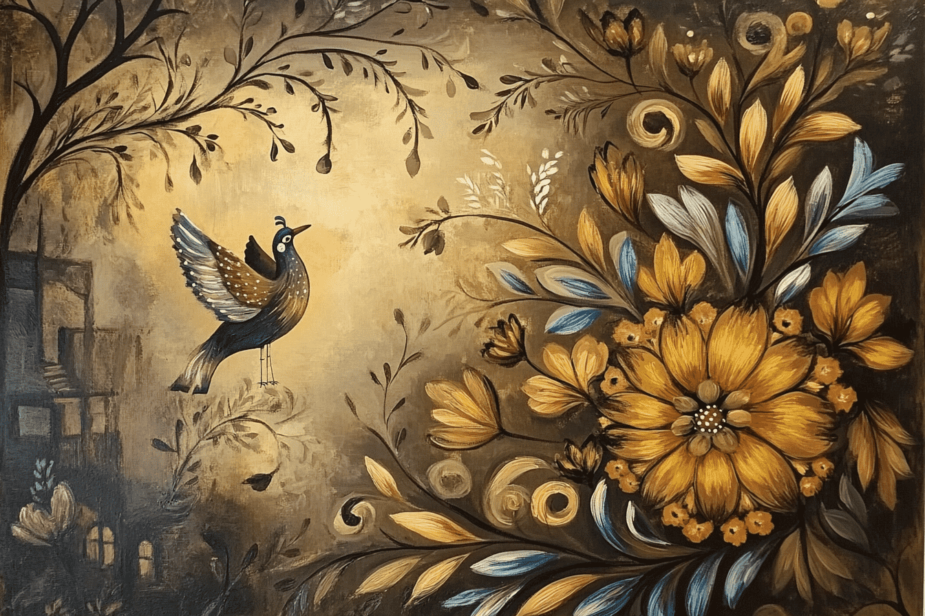Header background flower
